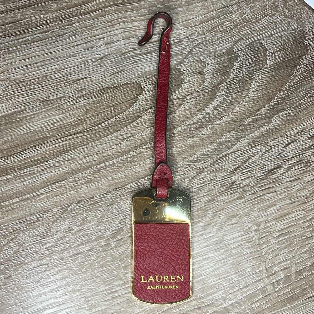 Ralph Lauren hand bag tag/ keychain